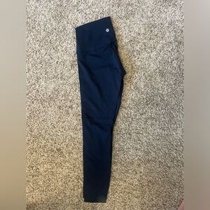 Lululemon Wunder Under Leggings 25” Navy